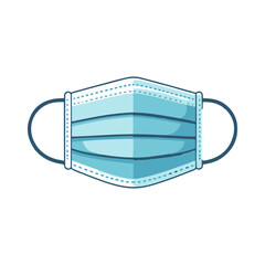 medical mask illustration