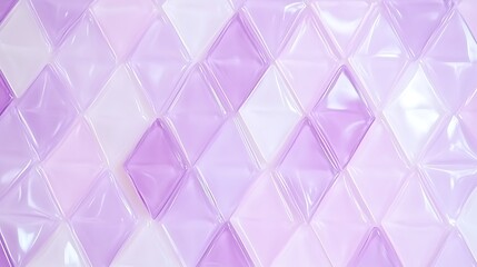 Pastel Rhombus Pattern with a Pearlescent Surface for Creative Designs