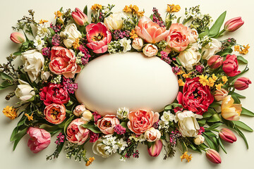 wreath of flowers