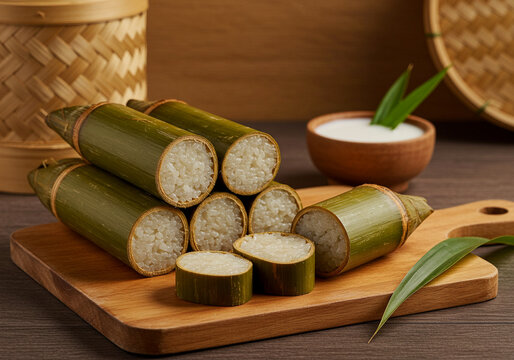 Lemang: Delicious Malaysian Bamboo Rice