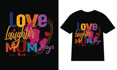 Mothers day t-shirt. typography creative custom Women's Day t shirt design.t shirt design template