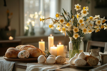 easter table setting