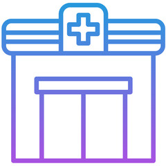 Obraz premium Clinic Icon