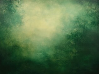 Obraz premium Green and yellow painted abstract background for arts or design projects