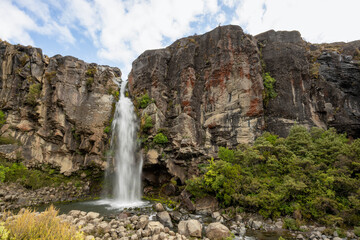 Taranaki Falls im Nationalpark Tongariro