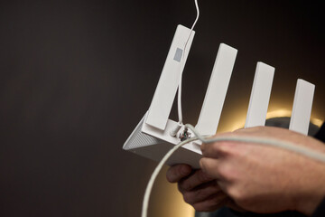 Installation of a Modern Wireless Antenna System for Enhanced Communication Capabilities