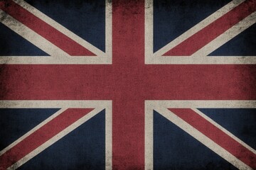 Fototapeta premium Grunge UK flag background