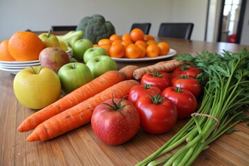 vegetables and fruits