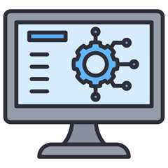Operations Lineal Color Icon