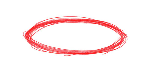 hand drawing different circles isolated on the transparent background, Handwritten red circle. For marking text, numbers, marker pen, pencil, logo, hand-drawn doodle grunge circle highlights
