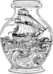 aquarium, pottery, decoration, object, art, container, porcelain, clay, traditional, jug, craft, ceramics, china, jar, bowl, old, tea, culture, pattern, teapot, pitcher, vintage, design, sea