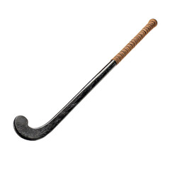 Sleek Field Hockey Stick isolated on transparent background, PNG