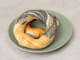Krakow pretzel (bagels) with seed of poppy
