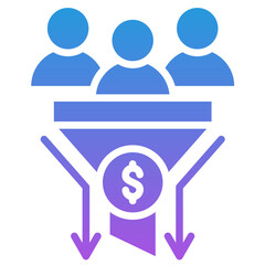 Sales Funnel Icon
