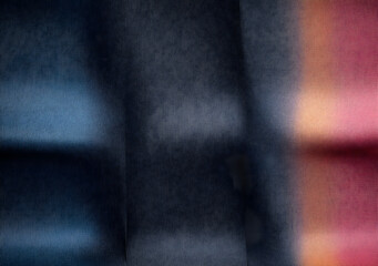 folding paper marks, laser printer print with black color, a4 paper overlay.