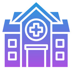 Obraz premium Hospital Icon