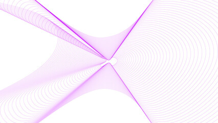 Minimalist Fluid Lines and Colors