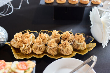 A Delicious and Exquisite Platter of Gourmet Appetizers Perfect for Elegant Events and Gatherings