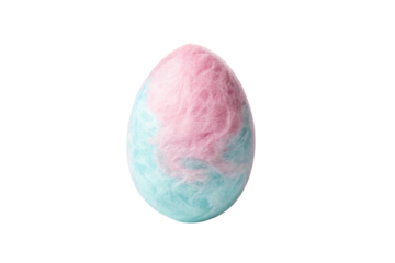 Beautiful pastel colored Easter egg decoration for spring celebration and festive season designs