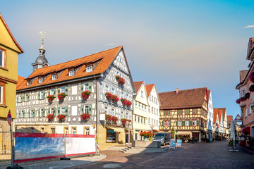 Altstadt, Marbach am Neckar, Deutschland 