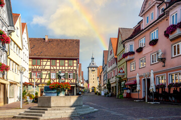 Altstadt, Marbach am Neckar, Deutschland 