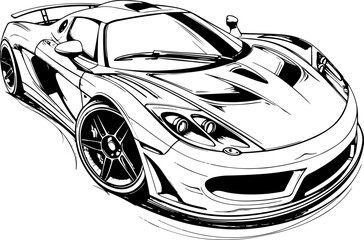 car, auto, vector, sport, vehicle, illustration, automobile, cartoon, race, transport, speed, silhouette, design, transportation, wheel, 3d, motor, drawing, road, art, sketch, black, engine, sports, p