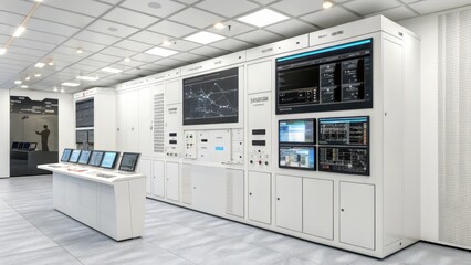 Modern Control Room Interior