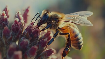 Wild bees habitat conservation ecological importance environmental sustainability image