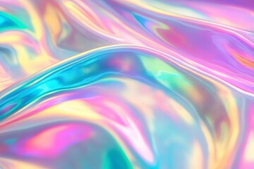 Obraz premium Iridescent Pastel Fabric Abstract Background