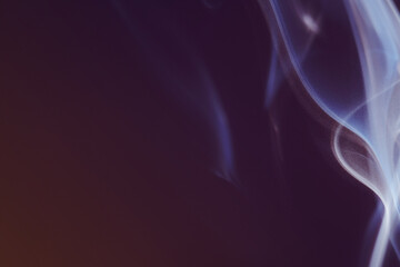 Close up of smoke abstract as background