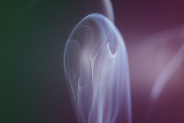 Close up of smoke abstract as background