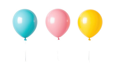 Colorful balloons for every celebration!, cut out