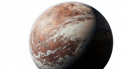 Naklejka premium Exoplanet Render