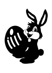Happy Easter with cute bunny and eggs. Rabbit character set. Animal wildlife holiday cartoon. Vector