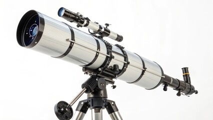 Newtonian Reflector Telescope on Tripod