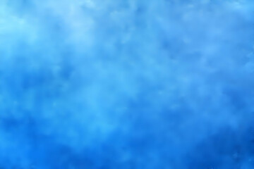 Abstract Background - Blue Serenity Cloudscape Illustration