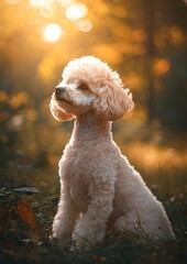 Adorable Poodle in Natural Habitat - National Geographic Wildlife Photography