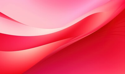Abstract waves of red and pink hues flowing seamlessly, creating a vibrant background for design