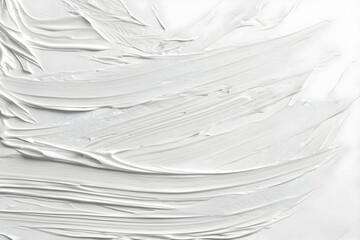Obraz premium Abstract Background - White Paint Texture Illustration