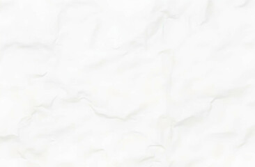 white crumpled paper background