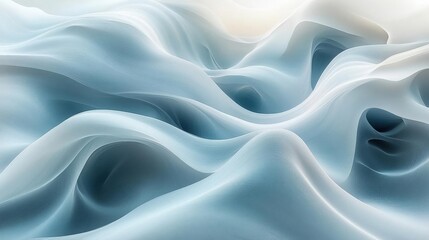 Obraz premium Abstract Blue and White Fabric Texture