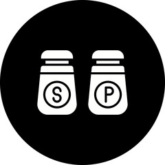 Salt and pepper Icon