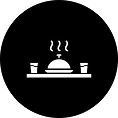 Fototapeta premium Dinner Icon