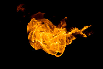 Flame heat fire