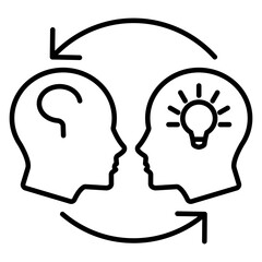 Knowledge Sharing Icon