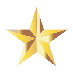 gold and silver star