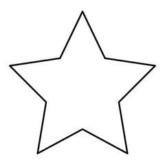 Obraz premium star icon