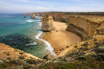 Paysage des 12 apôtres dans la région de Melbourne, the Great Ocean Road Walk en Australie.