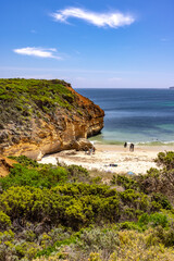 Great Ocean Road dans la région de Melbourne, côte du sud de l'Australie 