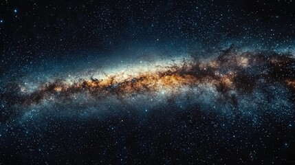 Milky Way Galaxy, Cosmic View, Night Sky (1)